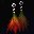 红色妖魔耳环 Red Orc's Earrings