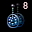 冰之女王的耳环 Lv.8 精神 Ice Queen's Earring Lv.8 WIS