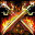 火神赫发斯特斯双刀 Volcano God Edoryu